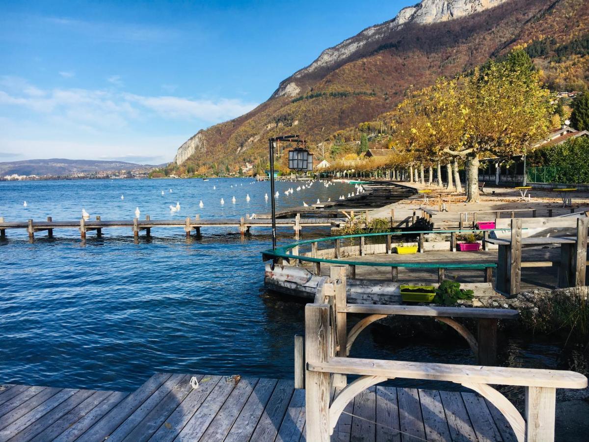 Le Grand Duplex Du Lac Veyrier-du-Lac Luaran gambar