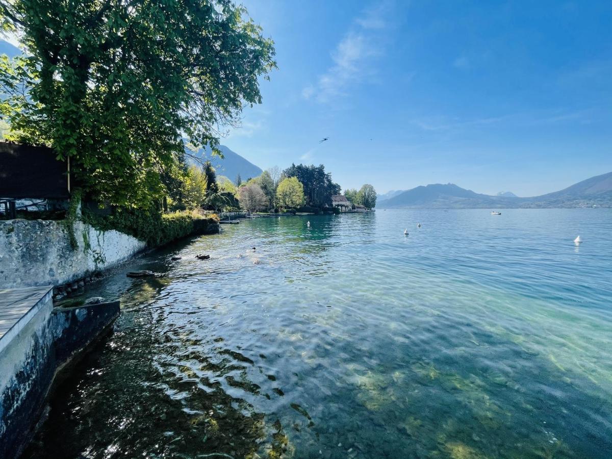 Le Grand Duplex Du Lac Veyrier-du-Lac Luaran gambar
