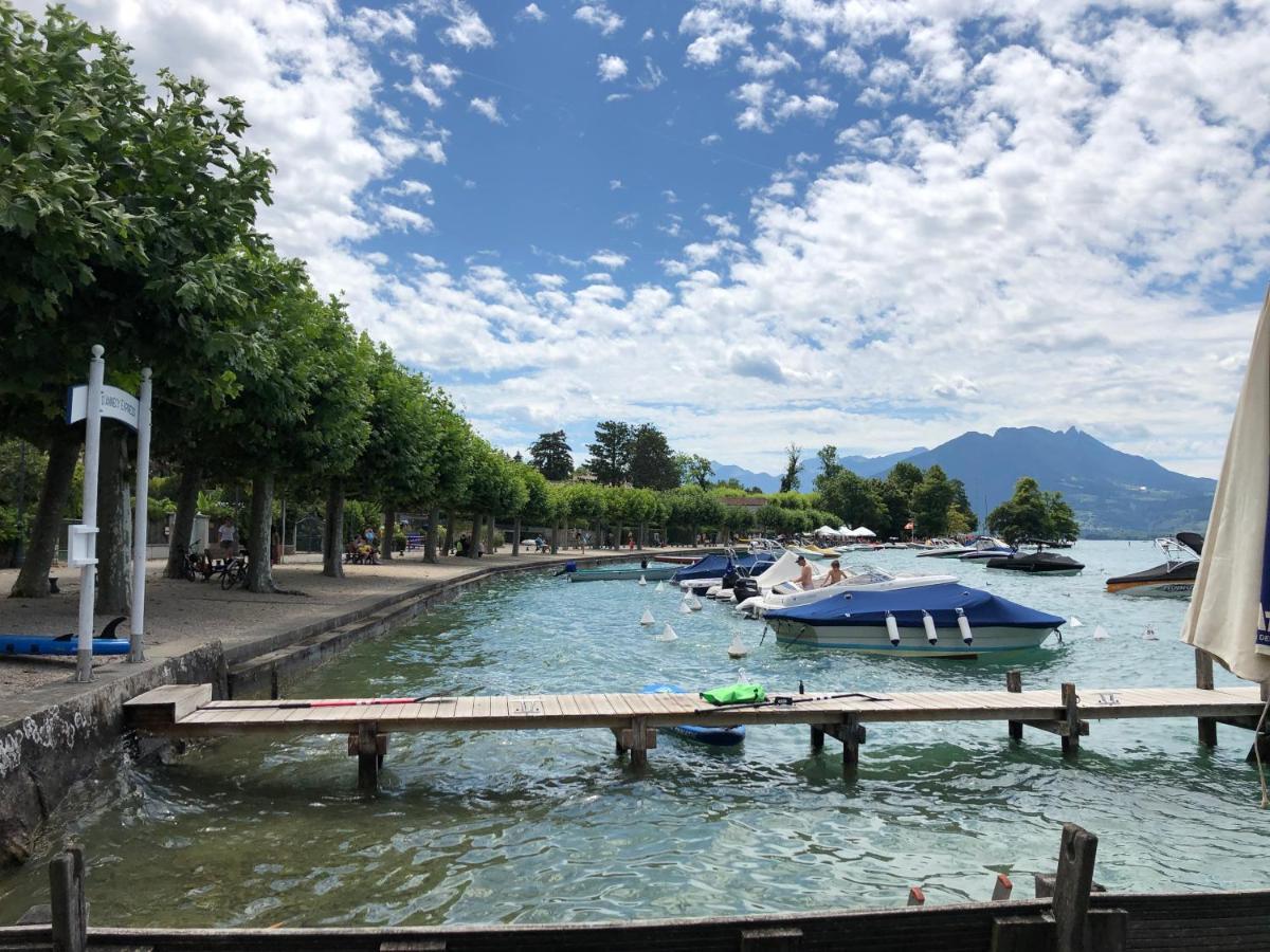 Le Grand Duplex Du Lac Veyrier-du-Lac Luaran gambar